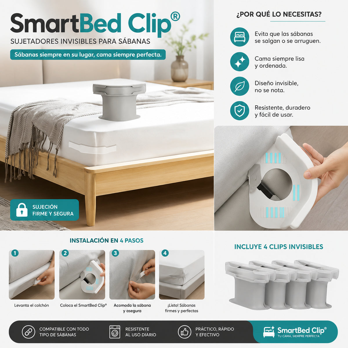 SmartBed Clip®