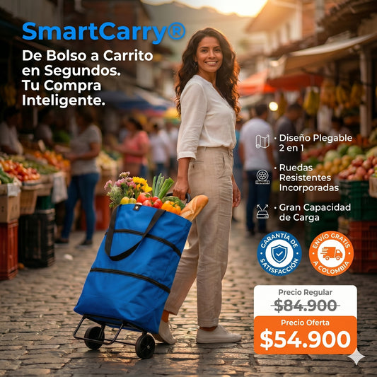 Bolsa De Mercado Plegable - SmartCarry®