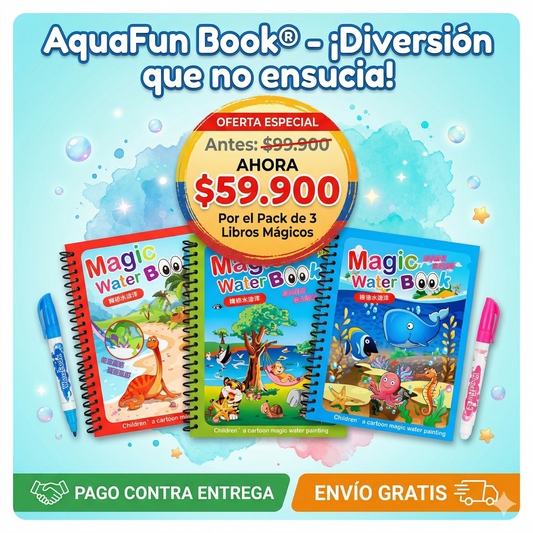 AquaFun Book® - libro magico pintura