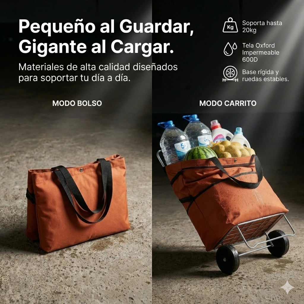 Bolsa De Mercado Plegable