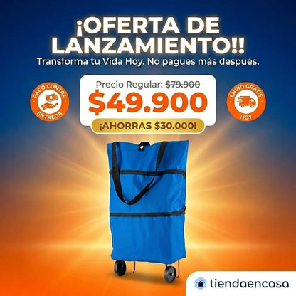 Bolsa De Mercado Plegable
