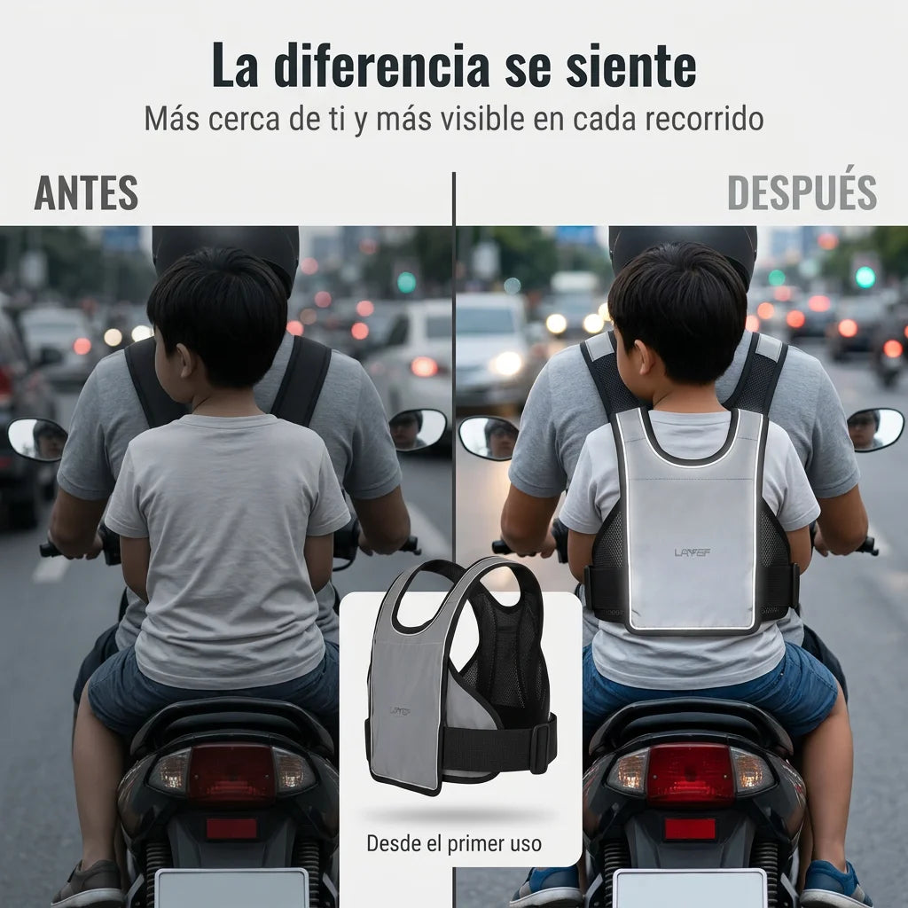Chaleco de seguridad - SafeRider Kids®